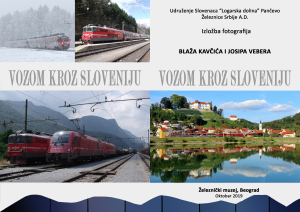 Plakat vozom kroz Sloveniju A4